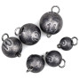 BLUESEABUY 24 Pièces Plombs de Pêche 3g/5g/7g/10g/12g/14g Poids Sinker Cheburashka en Plomb Avec Boîte pour Hameçons Offset et P