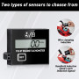 mizikuu Tachymètre Numérique, Tachymètre Inductif Compteur horaire inductif Petit Moteur étanche Tachymètre Moteur batterie remp