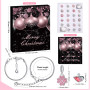 Hymarvo Calendrier de l'Avent Bijoux 2025 Femme Fille, 24 Surprises Calendrier de lavent Enfant Ado, Calendrier de l'avent Kinde