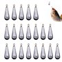 Riisoyu Lot de 20 Plomb Peche Mer