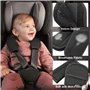 Voiture Protège Ceinture de Sécurité Coussin 3 Pièces Coussin Ceinture de Sécurité Amovible Poussette pour Bébé Protège Ceinture