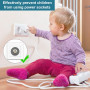 Zyluniy Verrous de Prise Électrique, 4 Pièces Sécurité de Prise pour Enfants Prise de Courant, Verrou de Prise pour Empêcher le