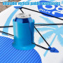 mizikuu 2 PCS Porte Gobelet de Planche à Pagaie, Porte Boisson Kayak Ottle Support Multifonctionnel Anti Renversement Paddle Boa