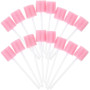Supvox- Lot de 100 Écouvillons en Mousse Jetables,Bâtonnets Jetables Stériles pour Soins Bucco-dentaires,Écouvillons pour Usage 
