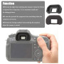 EOS 6D MarkⅡ Œilleton de viseur pour appareil photo numérique Canon EOS MarkⅡ/Ⅰ 6D MarkⅡ/Ⅰ 90D/80D/70D/60D/50D/40D/20D/5D [2 paq