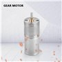 Moteur à engrenages 25GA370 de diamètre extérieur de 25MM tout en métal (12V 60RPM)