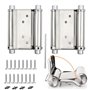 2Pcs Charnières de Porte de Saloon Gond Porte Battante Charnière à Ressort apacité de Charge Jusqu'à 15 Kg 76mm 3inch