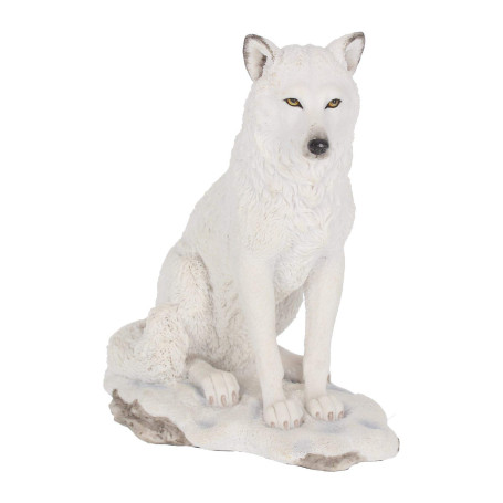 Nemesis Now Figurine Loup fantôme 24 cm Blanc