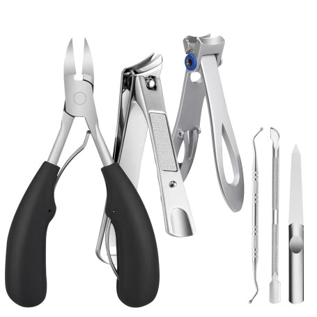 Homshsjhkis 6 Pcs Coupe Ongle Pied