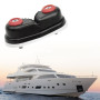 Niciksty 2pcs Taquet de Corde Taquet à Came, Crampons à roulement à Billes en Plastique ABS anodisé pour Bateau pour Accessoire 