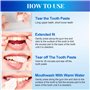 14 Paires Bandes de blanchiment des dents,Bandes blanchissantes douces pour les dents,Bande Blanchiment Dentaire Professionnel,É