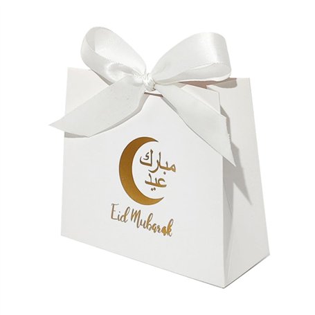 XFSRG 10 Pièces Petit Sac Cadeau Papier Sacs Cadeau Pochette Sachet avec Ruban Noeud Bonbons Anniversaire Cadeau pour Fête d'ann