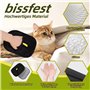 KLINNA Lot de 1 Gants de toilettage pour Chat et Chien - Double Face - pour Poils Lisses et sains - Gants pour enlever Les Poils
