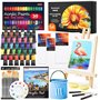 Shuttle Art 54 Pièces Kit Peinture Acrylique avec 30 Tubes Peinture Acrylique (12ml)