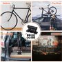 2 Pièces Support de Fixation de Fourche de Vélo avec Blocage Rapide pour Fourche à vélo pour Camion, Porte-vélo, Remorque pour 5
