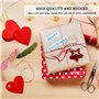 TRKETK 200 Pièces Etiquettes Kraft, Étiquettes en Forme de Cœur avec 20 m de Corde de Chanvre Étiquettes Cadeaux Vierges Double