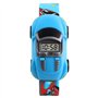 TONSHEN Enfants Montre Garçon Cartoon LED Électronique Digitale Plastique Caisse ER Caoutchouc Ruban Montres Bracelet (Bleu Clai
