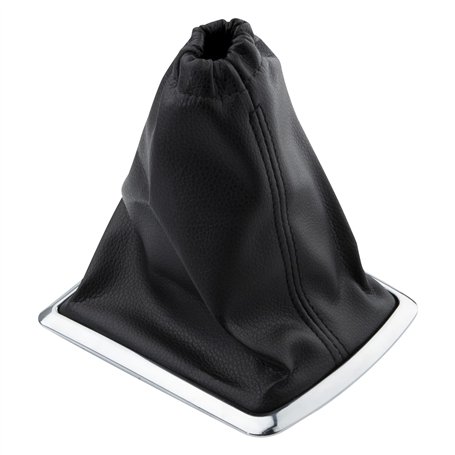 ZEALfix Couvercle de Levier Vitesse pour Focus 2005-2012 Noir SI-A0346 pour Focus MK2 2005-2008 Cuir PU noir