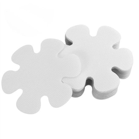 20 pièces Autocollants de Baignoire antidérapants en Forme de Fleur Bandes de roulement de Douche de sécurité Appliques antidéra