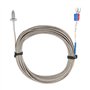 M6 Thermocouple de type K Câble BSW Sonde de Mesure de Température de Filetage de Vis Type K Câble de Thermocouple 1-5M (4m)