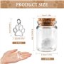 AABDTYYD Bouteille de Souvenirs pour Poils de Animaux Souvenir pour Chien décédé Objets commémoratifs et funéraires pour Chiens 