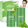 2 Pièces Green Mask Stick Masque Visage