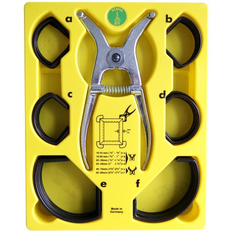 Ulmia 173 Kit complet de crampons de serrage avec pince