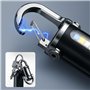 Utilify Mini Lampe de Poche LED avec Mousqueton – Ultra Puissante 800 Lumens, Rechargeable par USB, Aimantée et Compacte – Éclai