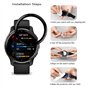 YIFNTANG [4 Pièces] Protection D'écran pour Garmin Venu 2 Plus Smartwatch,Anti Rayures,HD Clair,3D Incurvé Couverture Complète,C