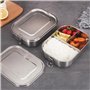 Durable et éCologique Boîtes à Bento en Acier