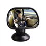 OFKPO Rétroviseur pour Siège de Sécurité à l'Intérieur de la Voiture, Bébé Vue Arrière Miroir, Retroviseur de Surveillance Régla