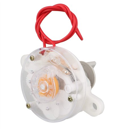 Futheda Ventilateur de Table avec minuterie mécanique et Interrupteur électronique 60 Minutes avec Un Bouton pour Chauffage élec