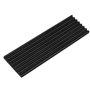 Futheda Dissipateur Thermique en Aluminium avec ailettes Thermiques en Silicone pour NVME NGFF M.2 2280 PCIE SSD DIY Ordinateur 