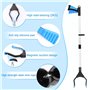 Outils de Ramassage,81cm Pince Ramasse Objet pour Personnes gées et Handicapés Aimants,Pince telescopique, Aide à la préhension