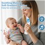 Mouche Bebe Electrique | Mouche Bébé Électrique, Aspirateur Nasal Bebe Electrique avec 3 Embouts En Silicone Souple, 5 Niveaux D