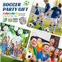 YAMAIDUO 120 Pièces Kit Football Pinata Anniversaire Garçon, Decoration Anniversaire Foot Sachet Anniversaire Enfant pour Pinata