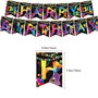 Trampoline Jump Party Décorations Trampoline Jump Party Fournitures Comprend Jump Anniversaire Banner Cake Toppers Ballons pour 
