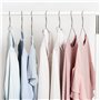 Lot de 50 cintres pour vêtements en Acier Inoxydable - Cintres antidérapants et résistants - Design Pliable - Idéal pour accroch