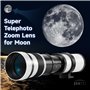 JINTU 420-1600 mm f/8.3 HD téléobjectif Zoom Manuel pour appareils Photo Reflex Canon Nikon 4000D 2000D T7 T7i T6 T6i T5 T5i 80D