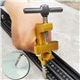 Kit d'outils 2 en 1 pour Couper les Carreaux de Verre, Outil à Main de Coupe-carreaux D'hune Seule Pièce avec 2 Lames de Coupe, 