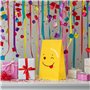 JOYISEN Pochette Cadeau 24 Pièces Sac Cadeau Petit avec 24 Autocollants 70GSM Sac Papier pour Enfants Anniversaire Mariage Gradu