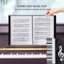 6 Pages Dossier de Rangeme+40 Pages Dossier de Musique Noir A4 Sonwaha Porte Partition Chorale Partition de Piano Se Déplier Cla