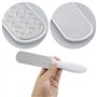 Lime pour Pieds Professionnel,Râpe à pieds - Double Face Râpe à Pieds - de Pédicure Pied à Double Face Fichiers- pour Enlever la