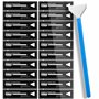 AAWipes Tampons de Nettoyage pour Capteur Plein Format des Appareils Photo DDR24 DSLR ou SLR (Lot de 20 Tampons de Nettoyage pou