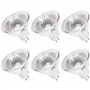 Ampoules Halogènes MR16 GU5.3 12V 35W Pack de 6