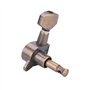6pcs Tuning Pegs Verrouillage Tuners têtes de Machines avec vis Accessoire pour Guitare électrique Acoustique(6R)