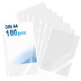 KILDOWS Lot de 100 Pochette Transparentes A4