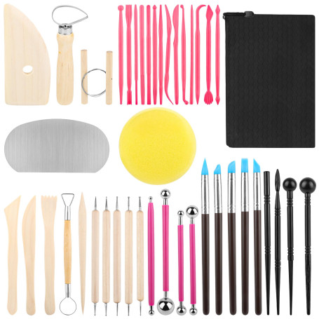 42 pcs Outils kit poterie