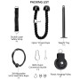 QWORK® poulie Musculation Fitness, système de poulie à Tirer, pour entraînement en Force des Bras, équipement d'exercice à Domic