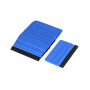 QWORK® Lot de 10 Raclettes en Vinyle, Raclettes à Film avec Bord en Feutre Doux pour Enveloppes de Voiture, Papiers Peints, Film